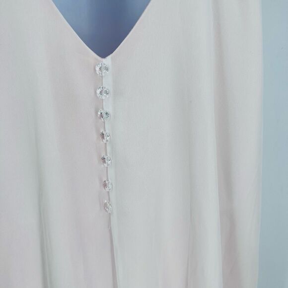 Oyisha NWTJeweled Rhinestone Maxi Long Gown Dress Wedding Prom Size 14 Ball - Picture 12 of 16